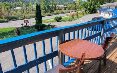 Balcony at Econo Lodge Lee - Great Barrington.