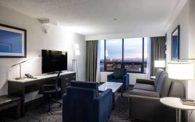 Day use room at DoubleTree By Hilton Calgary North.