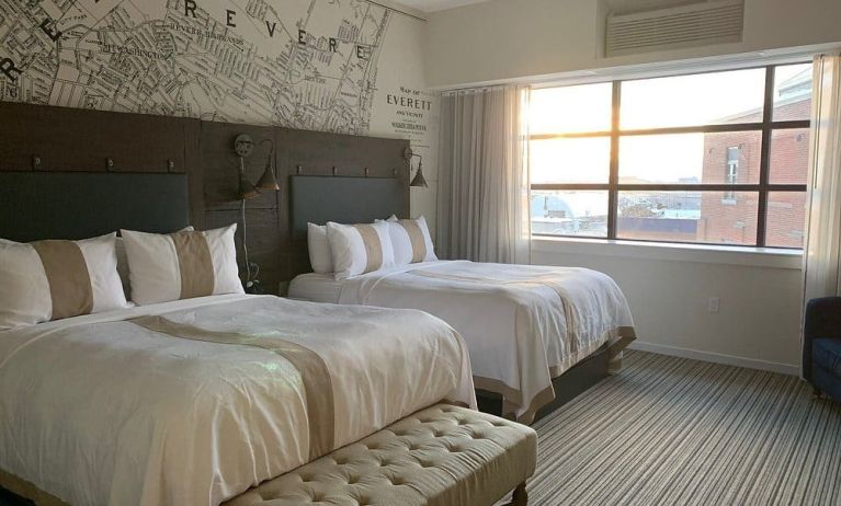 Day use room at Envision Hotel Boston-Everett.