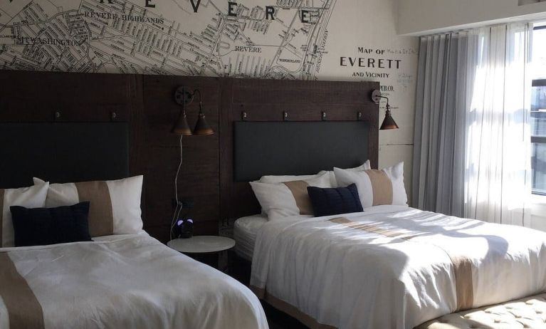 Day use room at Envision Hotel Boston-Everett.