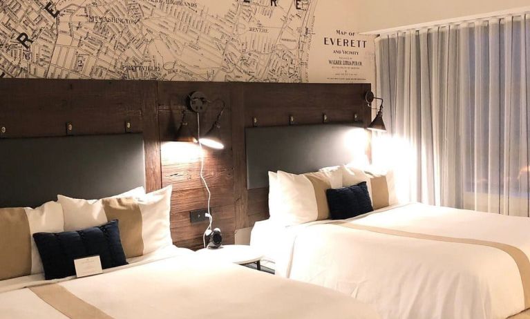 Day use room at Envision Hotel Boston-Everett.