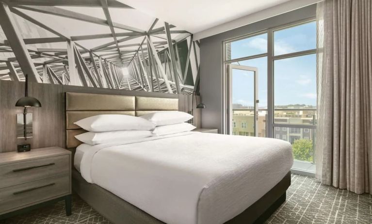 Day use room at Embassy Suites By Hilton Atlanta Midtown.