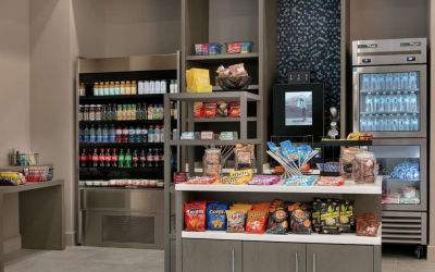 Snack bar at Embassy Suites By Hilton Atlanta Midtown.