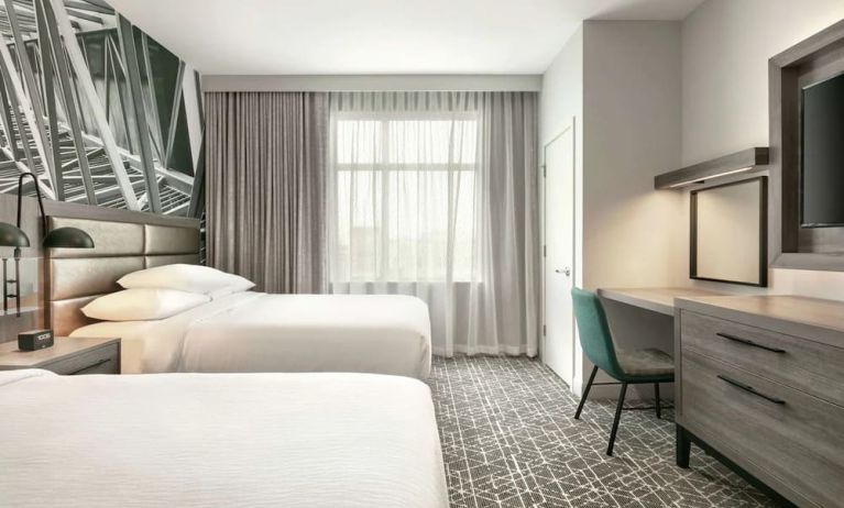 Day use room at Embassy Suites By Hilton Atlanta Midtown.
