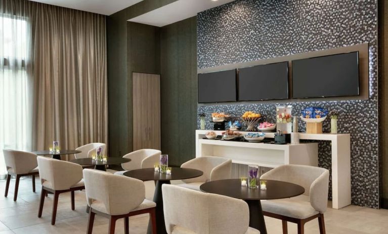 Restaurant at Embassy Suites By Hilton Atlanta Midtown.