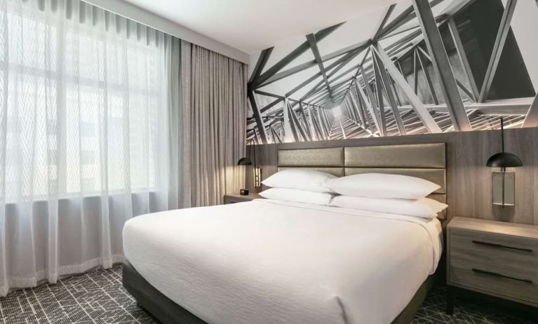 Day use room at Embassy Suites By Hilton Atlanta Midtown.