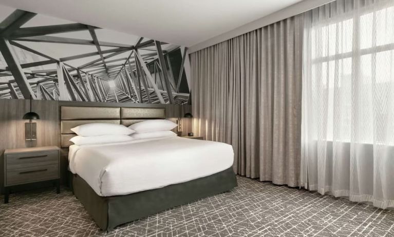 Day use room at Embassy Suites By Hilton Atlanta Midtown.