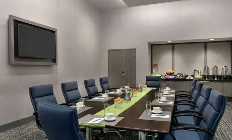 Meeting room at Embassy Suites By Hilton Atlanta Midtown.