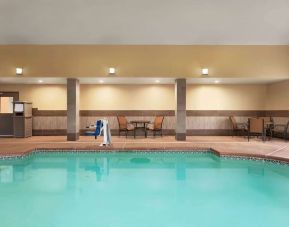 Indoor pool at La Quinta Inn & Suites By Wyndham Lackawanna.
