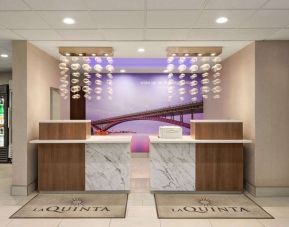 Front Desk at La Quinta Inn & Suites By Wyndham Lackawanna.