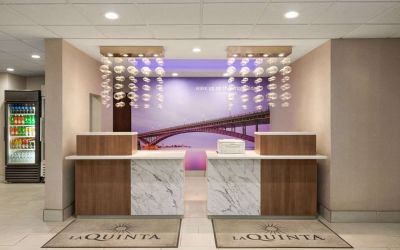 Front Desk at La Quinta Inn & Suites By Wyndham Lackawanna.
