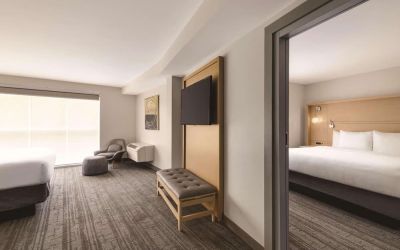 Day use room at Radisson Hotel Atlanta Airport.