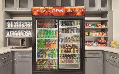 Snack bar at Radisson Hotel Atlanta Airport.