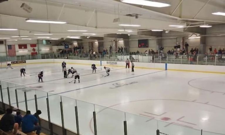 Local landmark at Stadium View Inn.