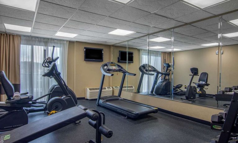 Fitness center available at Comfort Inn Sandy Springs - Perimeter.