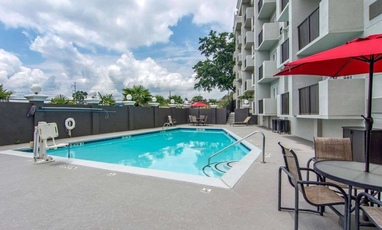 Refreshing outdoor pool at Comfort Inn Sandy Springs - Perimeter.