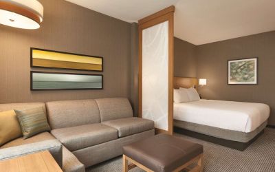 Day use room with sofa at Hyatt Place West End Georgetown.