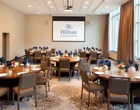 Bright and comfortable conference room perfect for every business meeting at the Hilton Vancouver Downtown.