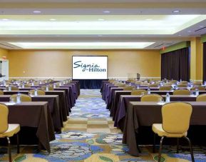 Elegant conference room suitable for any business meeting at the Signia by Hilton Orlando Bonnet Creek.