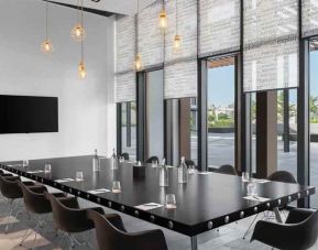Elegant meeting room perfect for every business occasion at the Canopy by Hilton Dubai Al Seef.
