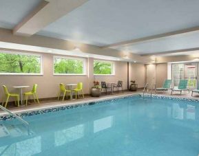 Beautiful indoor pool at Home2 Suites by Hilton Silver Spring.