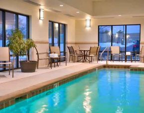Pretty indoor pool at Hampton Inn Omaha/West-Dodge Road (Old Mill).