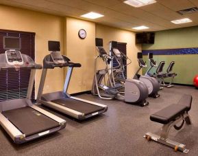 Equipped fitness center at Hampton Inn Omaha/West-Dodge Road (Old Mill).
