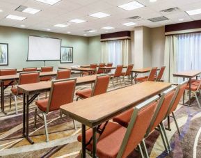 Spacious meeting room at the Hampton Inn & Suites Chicago-Libertyville
