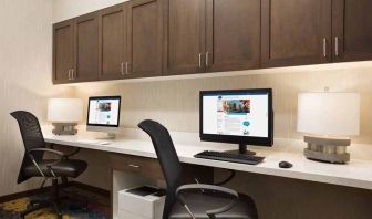 Business center available at Hampton Inn By Hilton, Salt Lake City Cottonwood.
