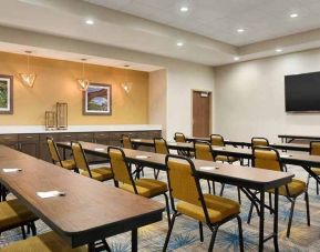 professional, well-equipped meeting and conference room at Hampton Inn Salt Lake City Cottonwood.