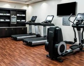 Fully equipped gym at the DoubleTree by Hilton Kitchener