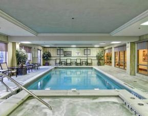 Indoor pool at the Hampton Inn & Suites by Hilton Guelph