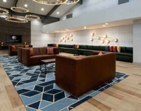 comfortable lobby-lounge ideal for coworking at DoubleTree by Hilton Hotel Bakersfield.