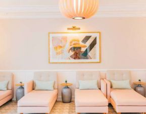 Relaxing spa area at the Hotel del Coronado, Curio Collection by Hilton.