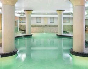 Relaxing indoor pool at the Embassy Suites by Hilton Portland-Downtown.