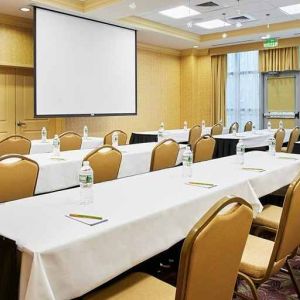 professional conference room at Homewood Suites by Hilton Rockville-Gaithersburg.
