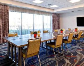 professional meeting room at Hampton Inn & Suites Las Vegas Convention Center.