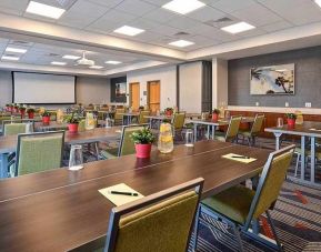 professional and well equipped conference room at Home2 Suites by Hilton Las Vegas Convention Center.