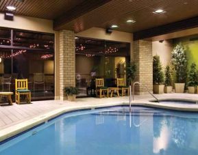 Relaxing indoor swimming pool at the DoubleTree by Hilton Durango.