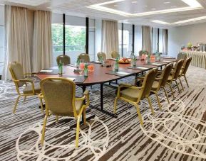 brightlit meeting room perfect for business meetings at Hilton Houston Post Oak by the Galleria.