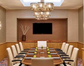 well-equipped meeting room for all business and board meetings at Hilton Los Angeles North/Glendale & Executive Meeting Ctr.