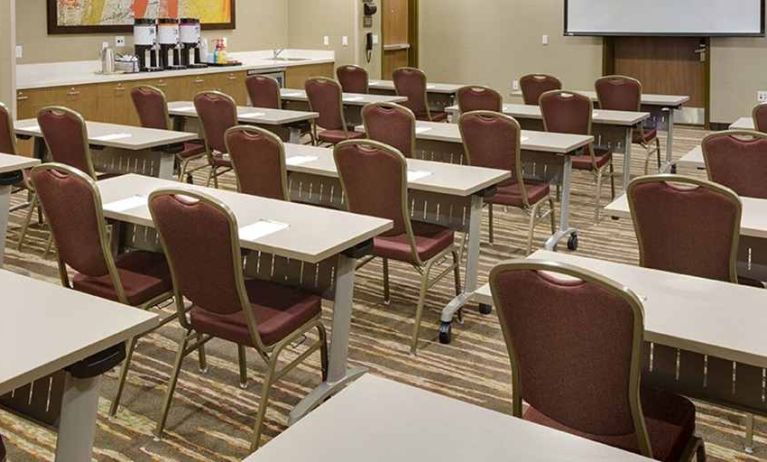 Professional meeting room and conference center at Hampton Inn & Suites Murrieta Temecula.
