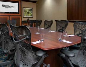 Small meeting room at the Hilton Garden Inn Fort Worth Medical Center.