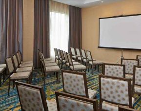 professional conference room at Hilton Garden Inn Boston/Marlborough.