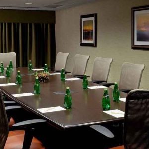 professional and equipped meetiing room for all business meetings at DoubleTree by Hilton Hotel Santa Fe.