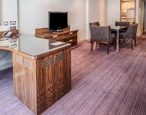 dedicated business center and workspace ideal for working remotely at Hilton London Metropole.