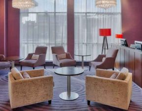 Comfortable lobby workspace at the DoubleTree by Hilton London - Chelsea.