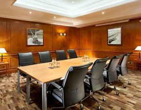 Small meeting room at the DoubleTree by Hilton Southampton.