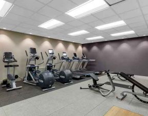 well equipped fitness center at DoubleTree by Hilton Hotel Downtown Wilmington - Legal District.