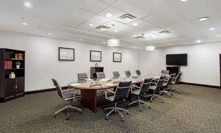 Professional meeting room for all business meetings at DoubleTree by Hilton Hotel Downtown Wilmington - Legal District.